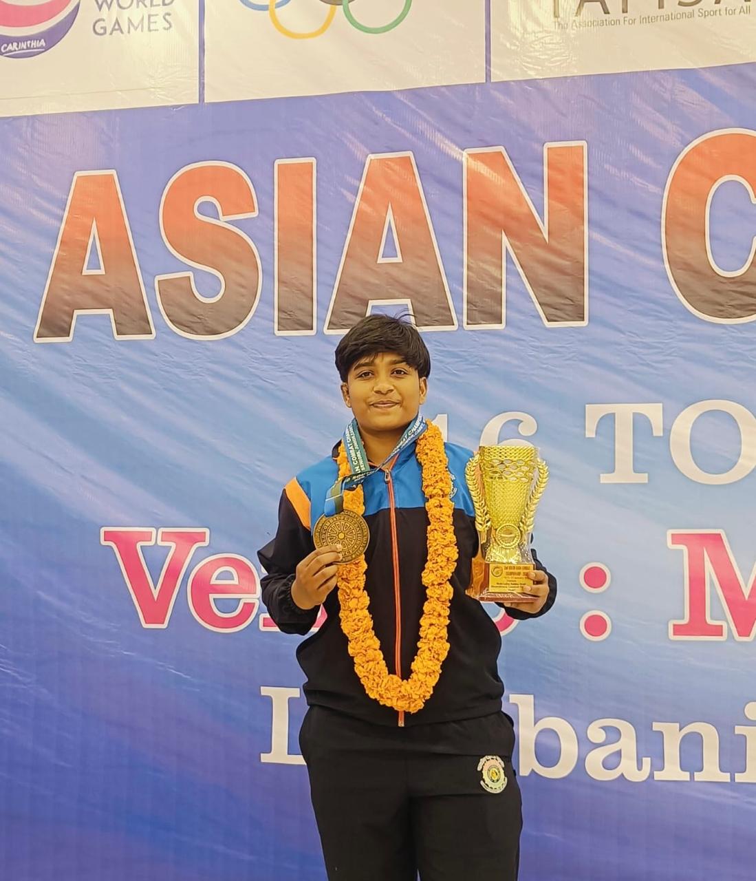  साउथ एशियन कॉम्बैट चैंपियनशिप में गुजरात की पूजा कुमारी ने जीता गोल्ड