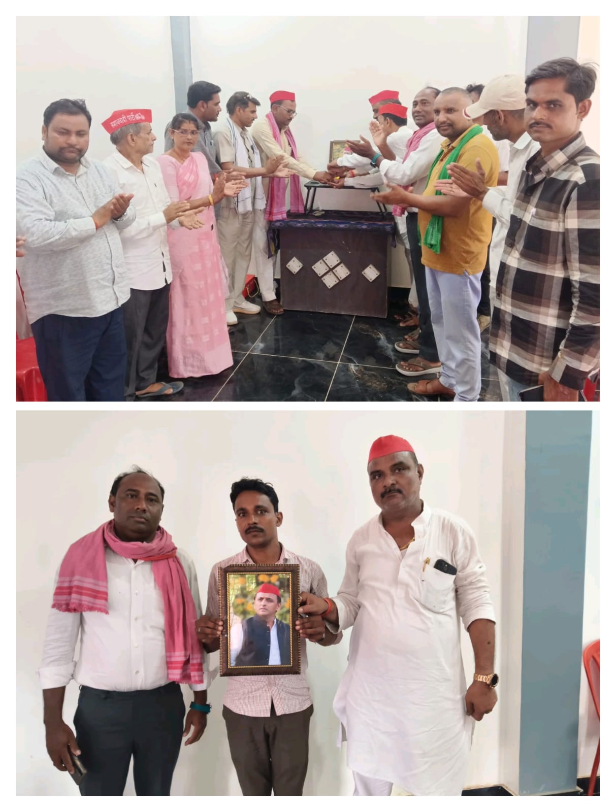 शंकरगढ़ में सपा कार्यकर्ताओं ने  मनाया अखिलेश यादव का 53वां जन्मदिन, काटा केक