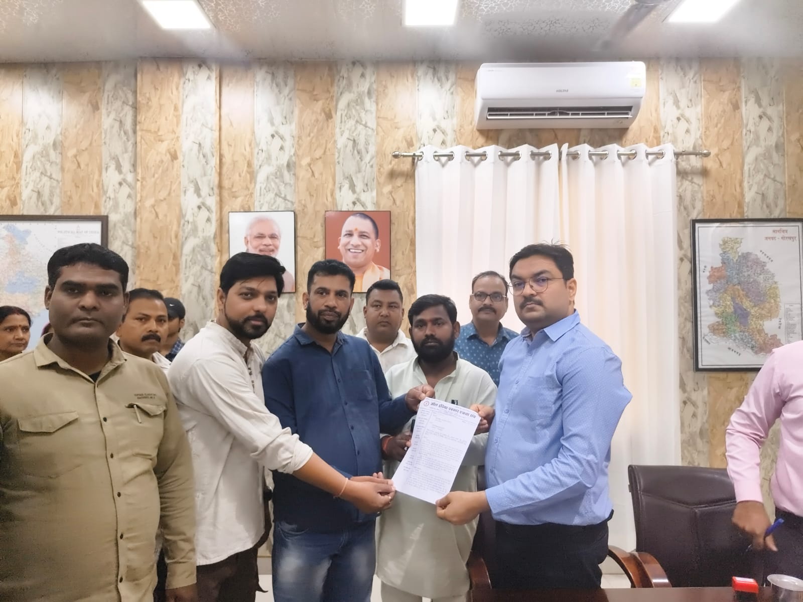 ऑल इंडिया पत्रकार एकता संघ ने पत्रकार वेद प्रकाश शर्मा प्रकरण में निष्पक्ष जांच की उठाई मांग,