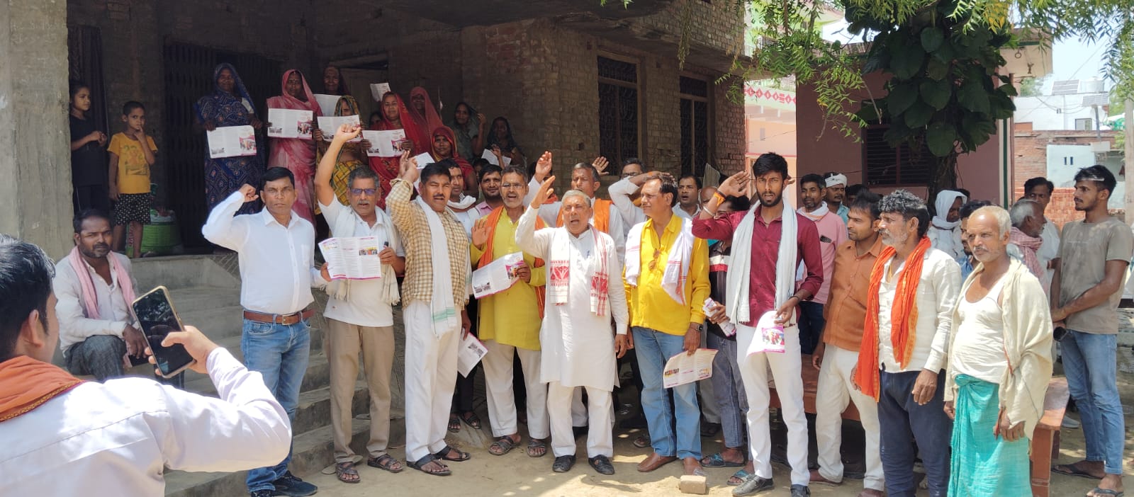 भाजपा सरकार के 12 वर्ष: जन चौपाल में गिनाईं उपलब्धियां