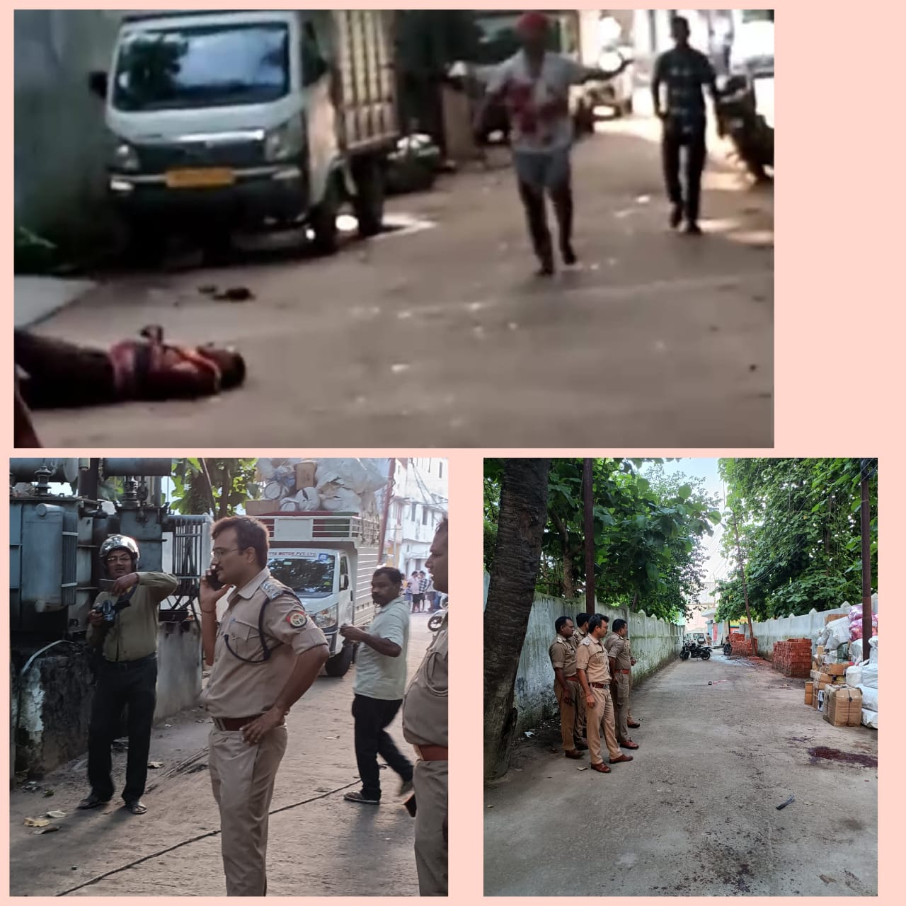 *दिनदहाड़े फिल्मी स्टाइल में चाकू से गोदकर एक युवक की हत्या, मौके से पुलिस हमलावर को देखकर भागी*