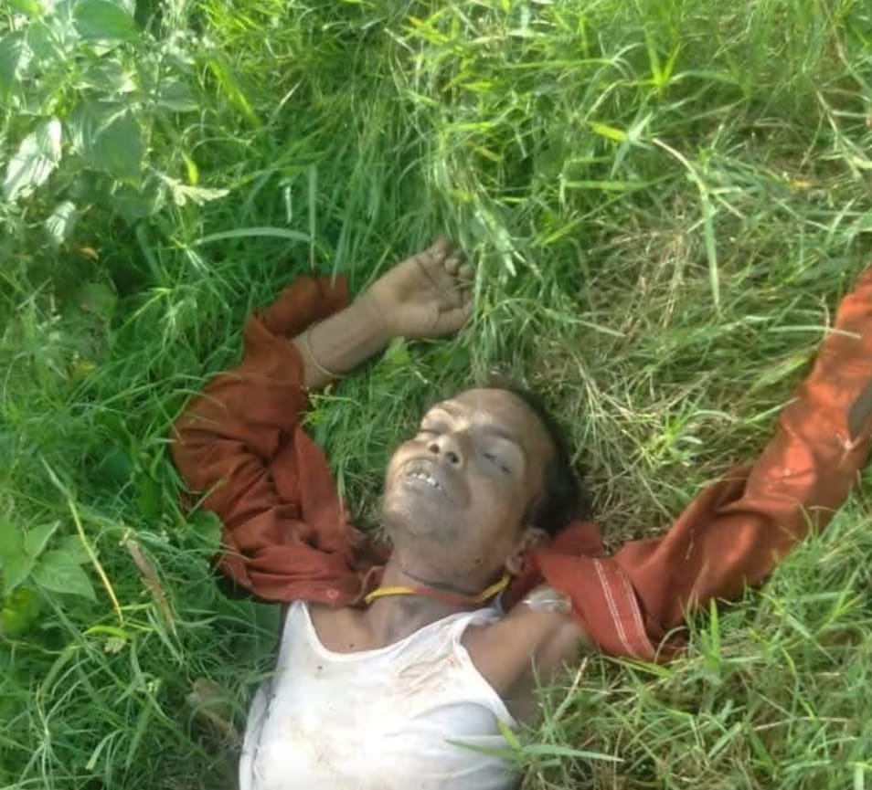 अज्ञात व्यक्ति का शव मिलने से फैली सनसनी