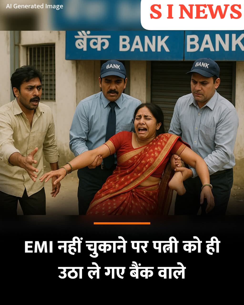 झांसी से एक हैरान करने वाला मामला सामने आया है। लोन की किस्त नहीं चुकाने पर प्राइवेट बैंक के कर्मचारियों ने महिला को कथित तौर पर घंटों तक बैंक में बैठाकर बंधक बनाए रखा।