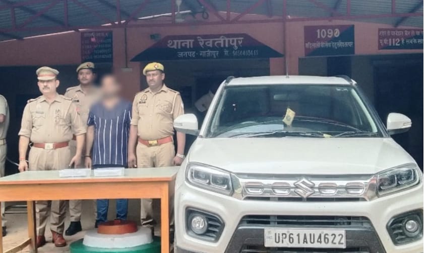 अवैध असलहा के साथ अभियुक्त गिरफ्तार